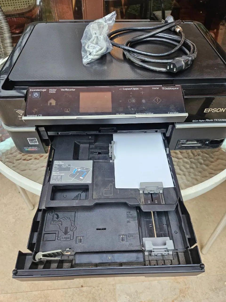 Impressora EPSON TX 720WD Defeito cabeça impressão - Foto 3