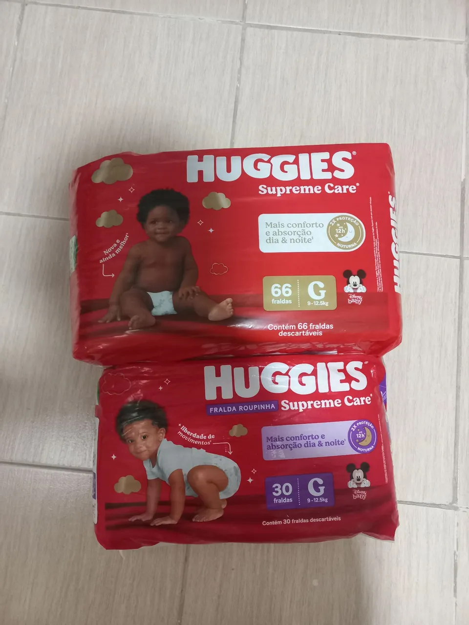 Fraldas Huggies Supreme Care G (9-12.5kg)