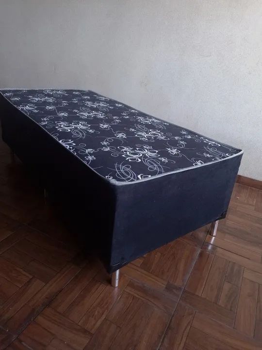 CAMA CONJUGADA E BASE BOX DE FÁBRICA  - Foto 3