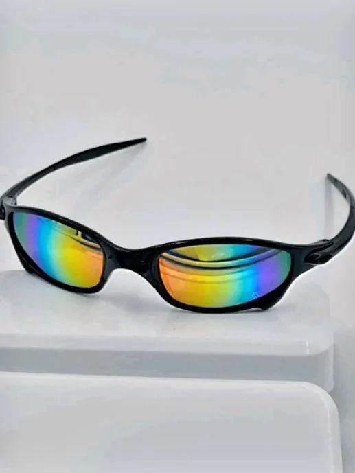 Óculos De Sol Juliet Várias Cores Plastico Lupinha Vilão Unissex - PRISCILA IMPORT'S - Foto 2