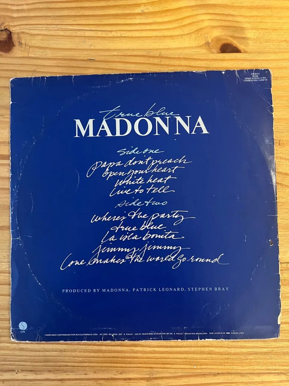 Madonna - True Blue (Disco de Vinil) - Foto 2