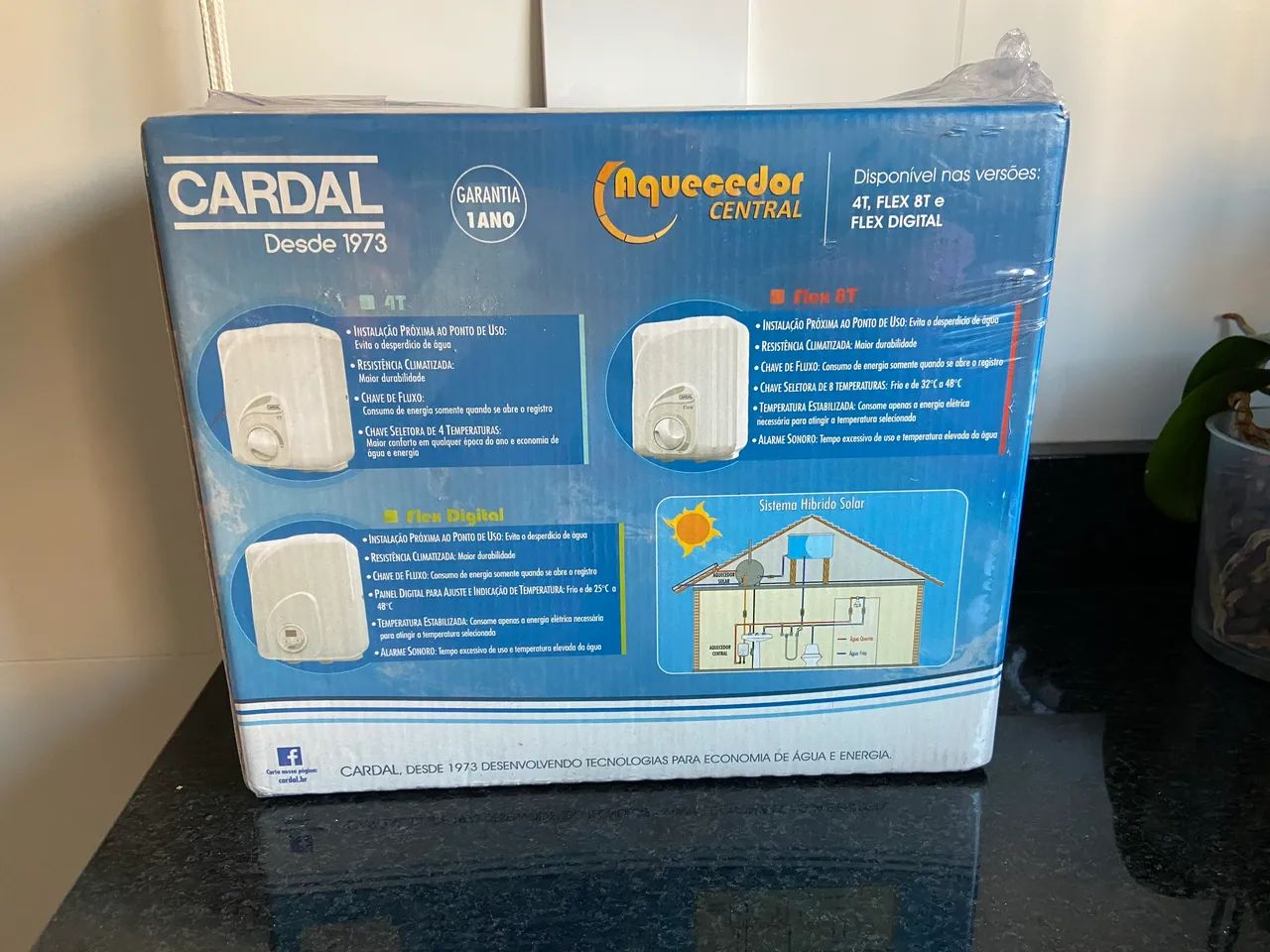 Aquecedor de água Cardal 10.500W - 220V - Foto 2