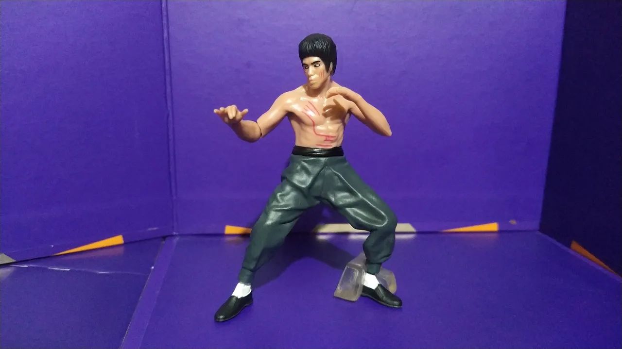 Boneco Bruce Lee - Filme O Dragão Ataca