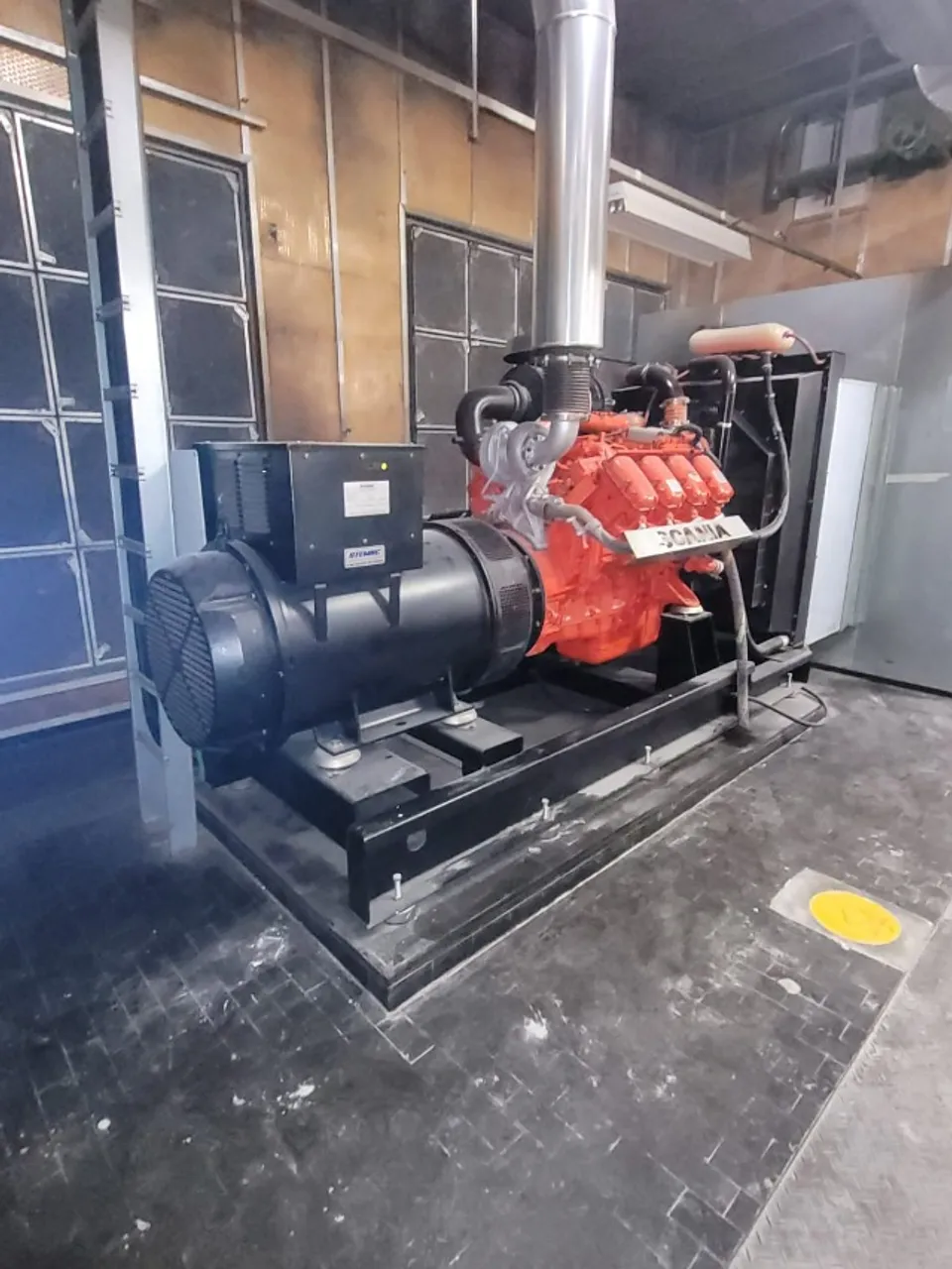 Gerador Scania Aberto 650kva