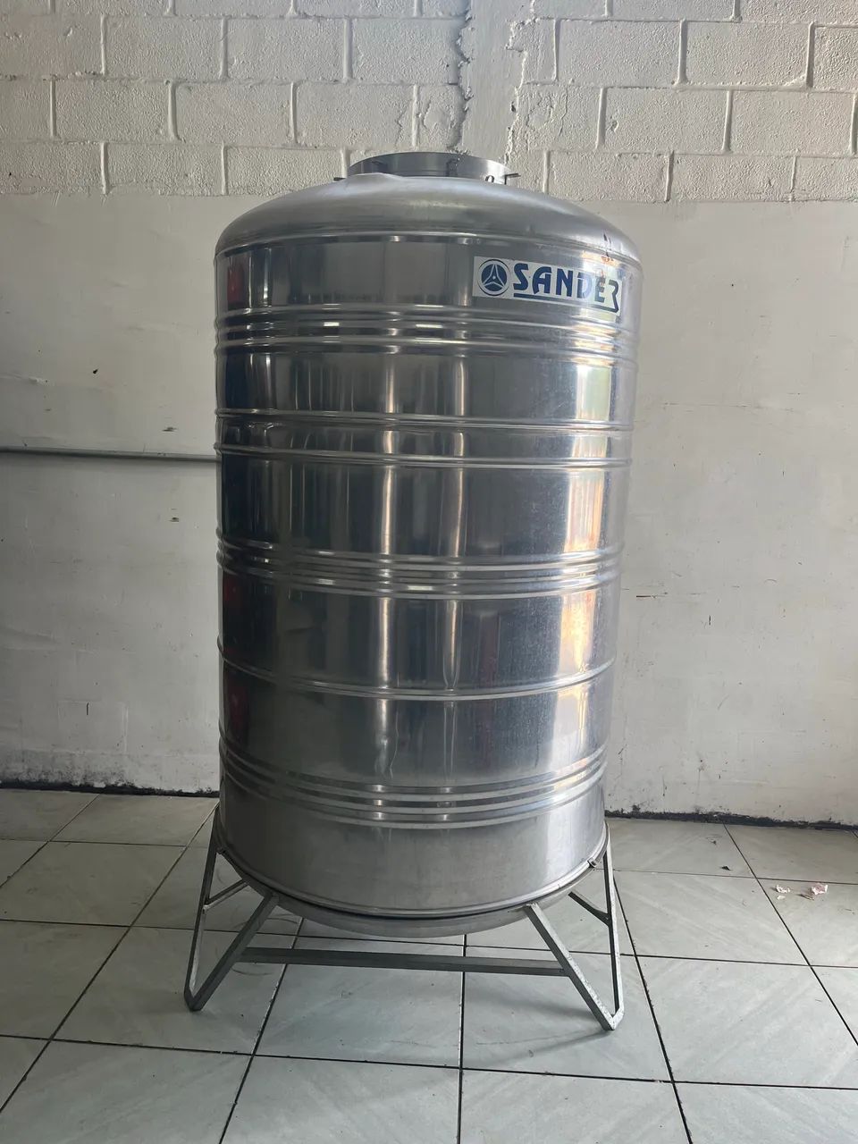 Tanque de inox 1.500 litros excelente estado 