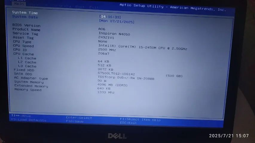 Processador Notebook Dell N4050  Intel Core I5 - Foto 3
