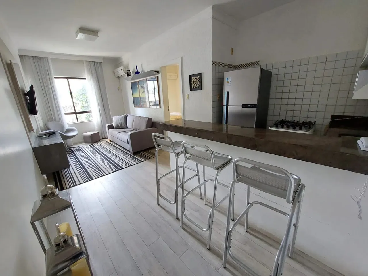 Atlantic City, 37m², uma suíte, mobiliado, uma garagem