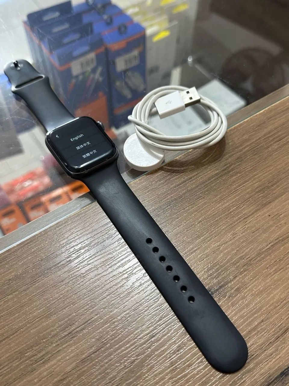 Apple Watch Séries 5 44mm Preto - até 12x sem juros - Loja Física - Foto 2
