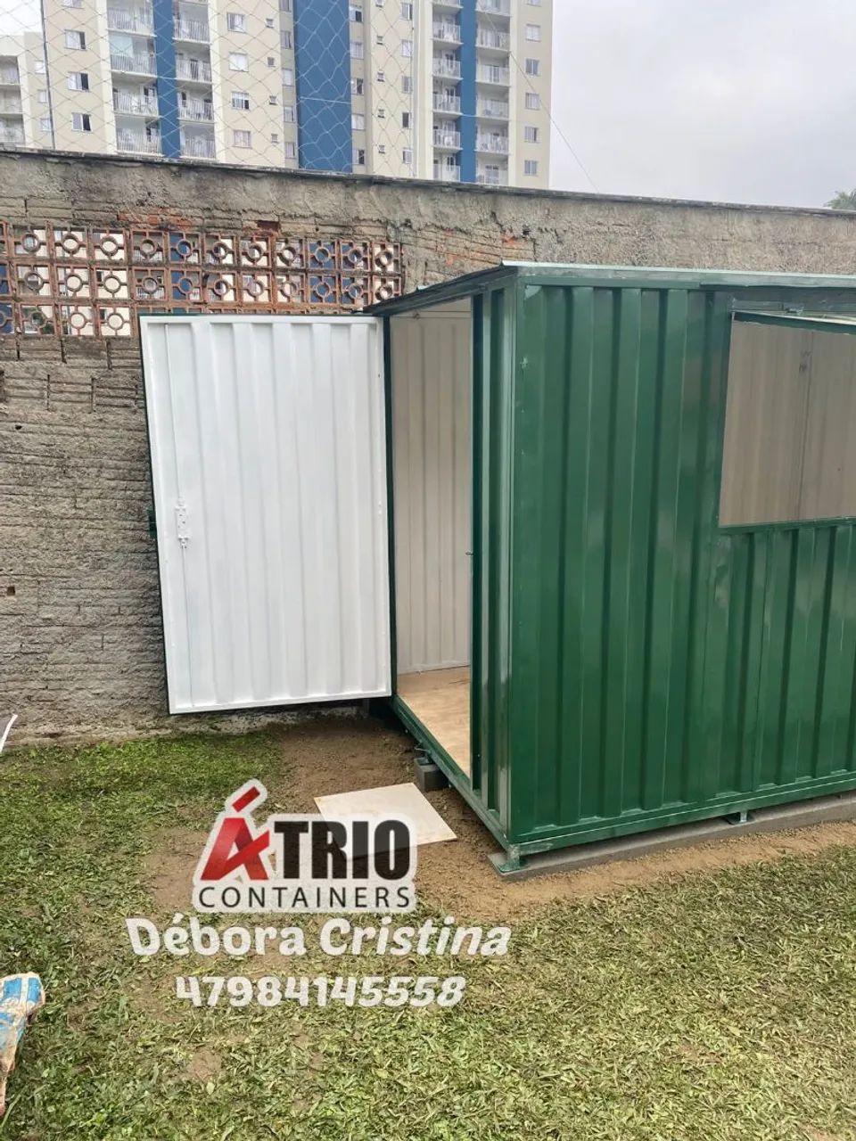 Container abrigo ferramentas desmontável  - Foto 4