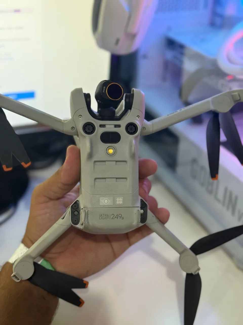 DRONE DJI MINI 4 PRO CONTROLE COM TELA   - Foto 3