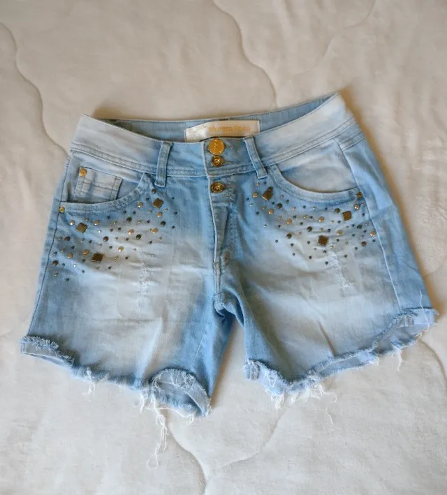 Shorts Jeans Morena Rosa M