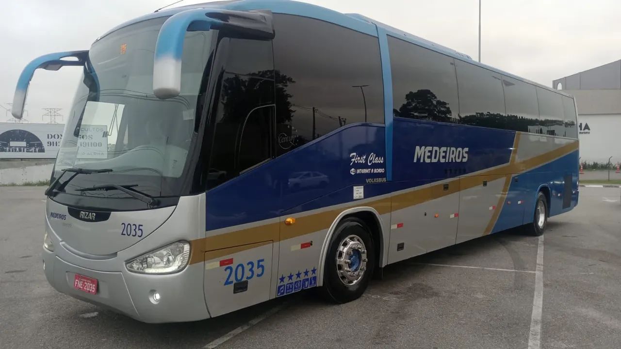 ÔNIBUS IRIZAR CENTURY 2011/12 - COMPLETO - 2011/2012 - VW 18.320 EOT - Foto 2