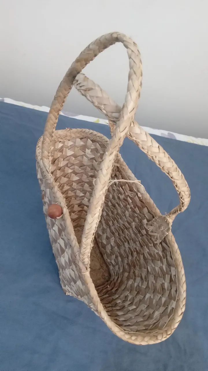 Bolsa de praia ou piscina de  palha  - Foto 2