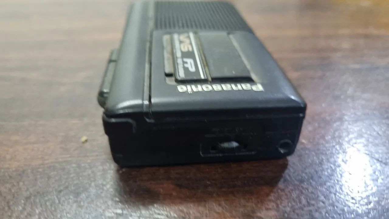 Antigo Mini Gravador de Reprodução Rápida Panasonic VAS RN-104 - Funcionando - Foto 6