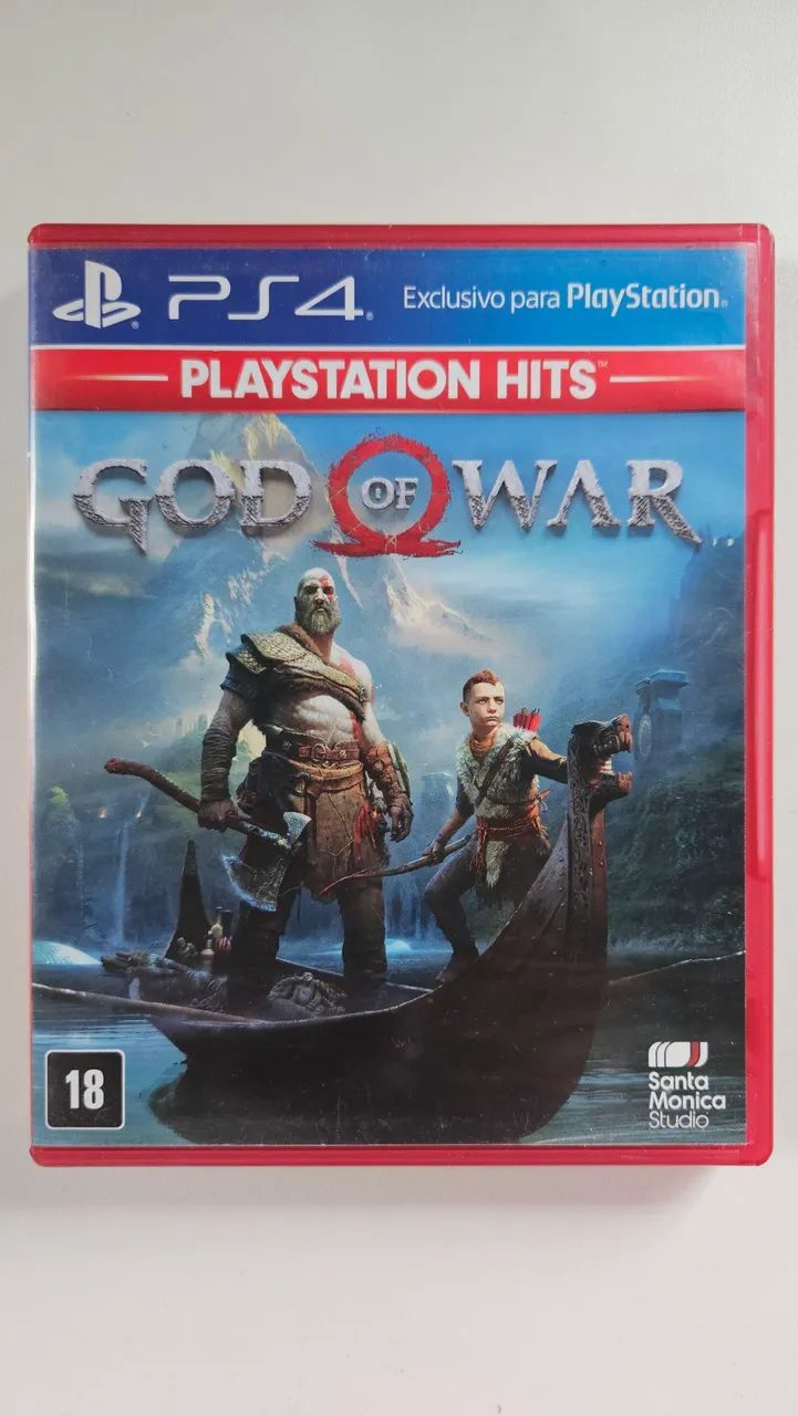 Jogo God of War 4 PS4 Original Fisico