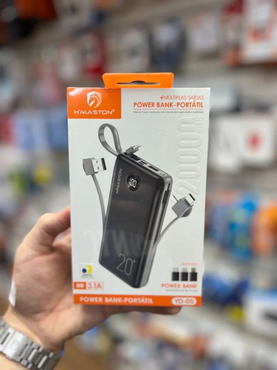 Bateria Externa 20000mAh