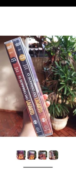 DVD O Sorriso do Lagarto - 5 Discos lacrado - Foto 4