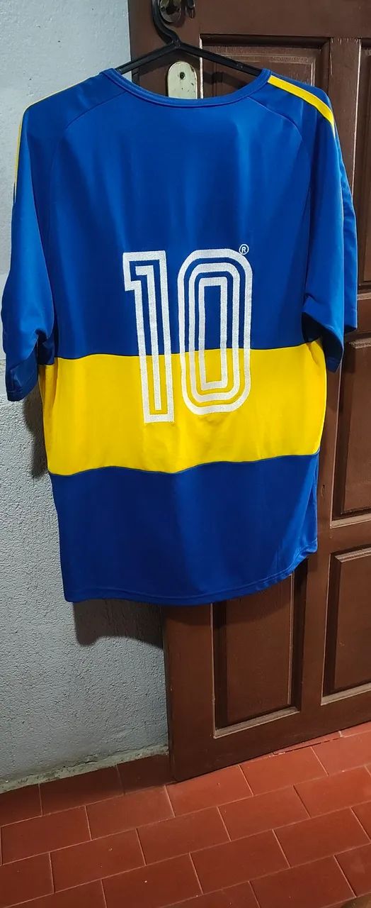 Camisa Retro do Boca Junior da Argentina de 1981 - Foto 2