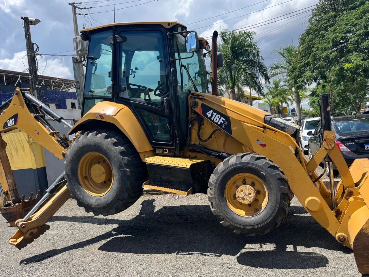 Retroescavadeira CAT 416  - Foto 3