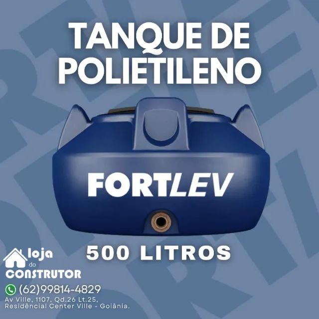 TANQUE DE POLIETILENO 500 LITROS