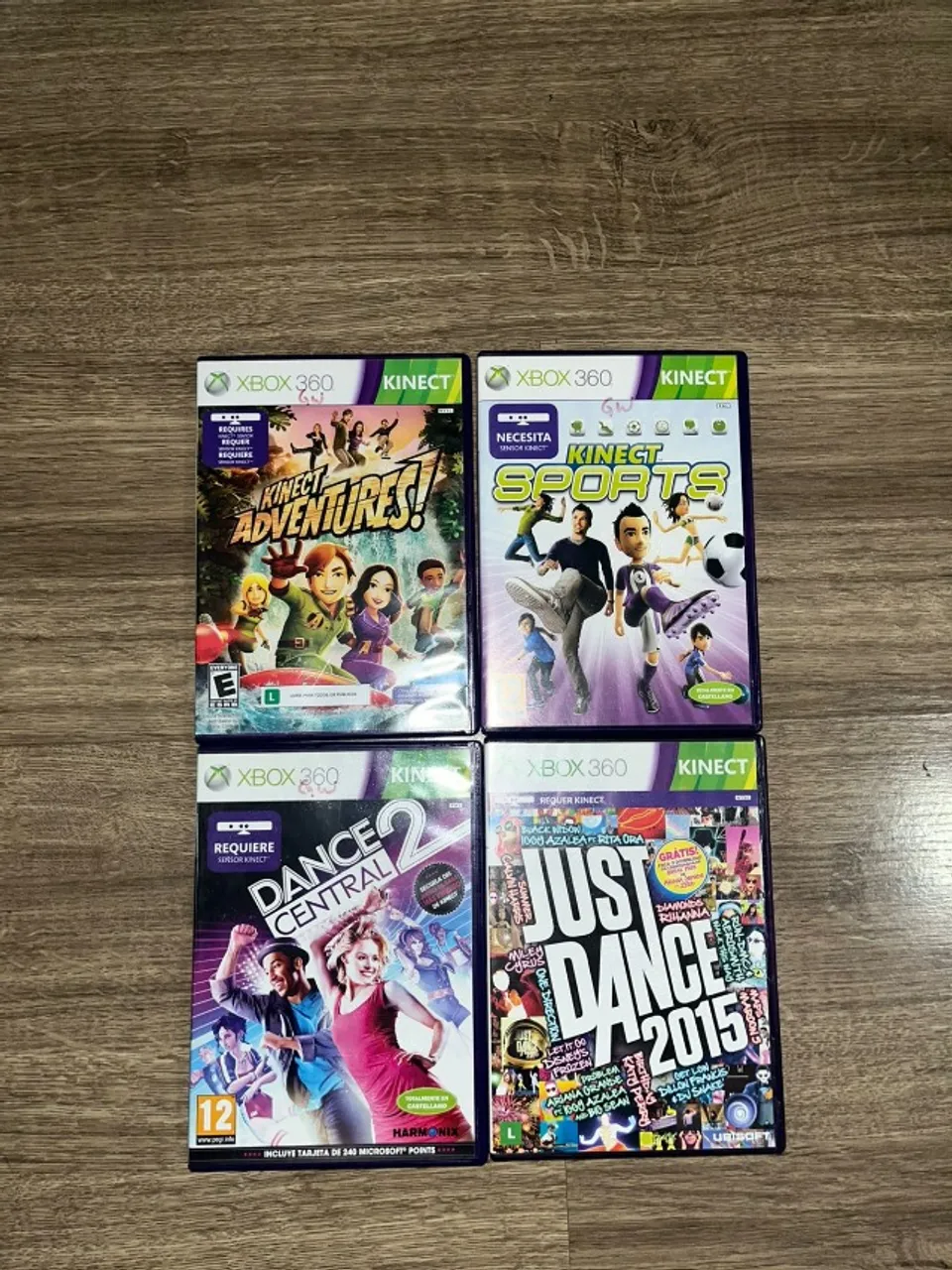 Jogos Originais de Xbox 360 - Kinect