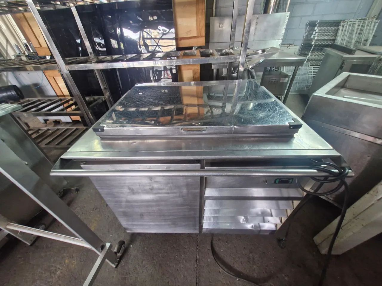 Condimentadora Refrigerada Inox Para Comércio  - Foto 3