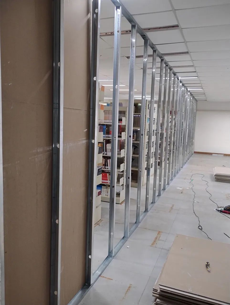 Drywall, forros de Gesso, PVC, removível, isopor  - Foto 3