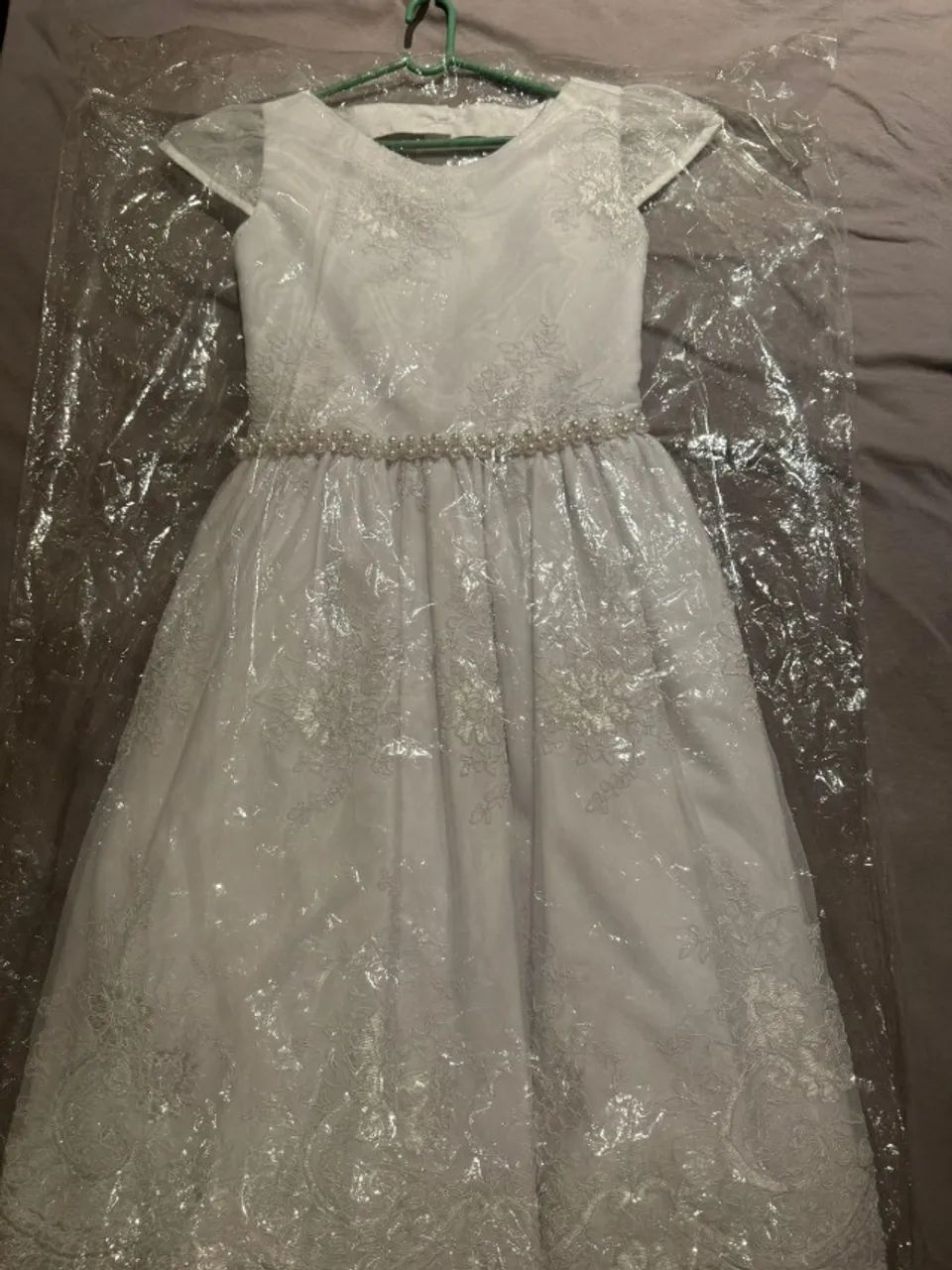 Vestido branco rendado - Foto 2