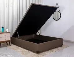 Cama Box com Baú - Espaço Extra para Organização