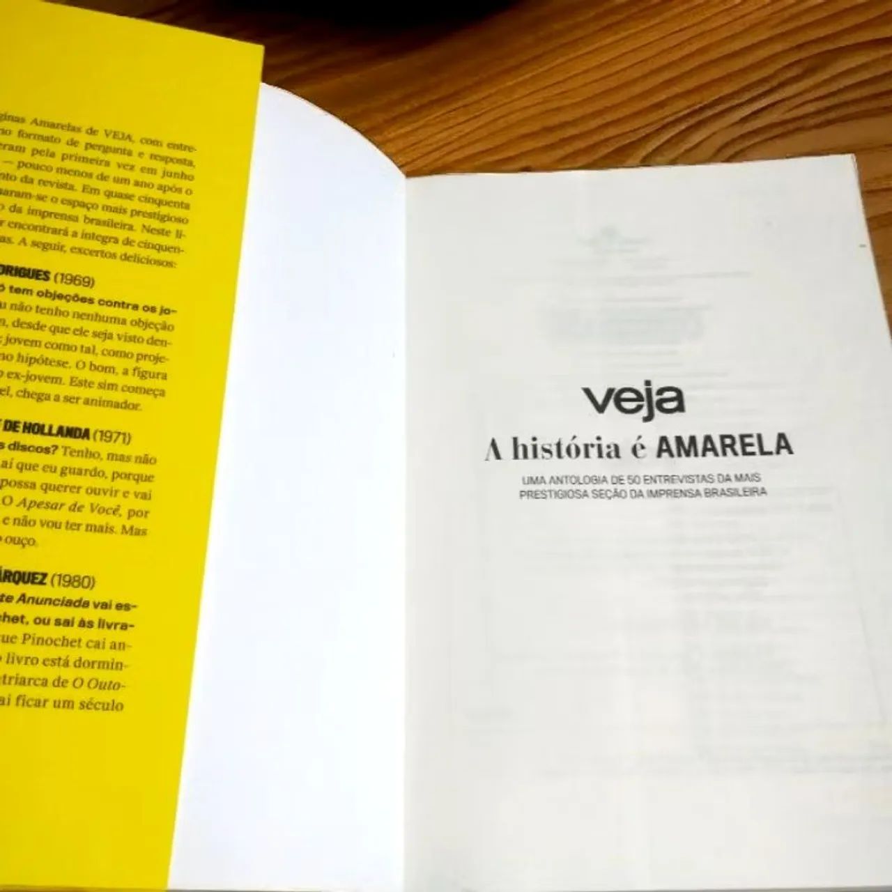 Livro: A História é Amarela - Coleção Veja - Foto 4