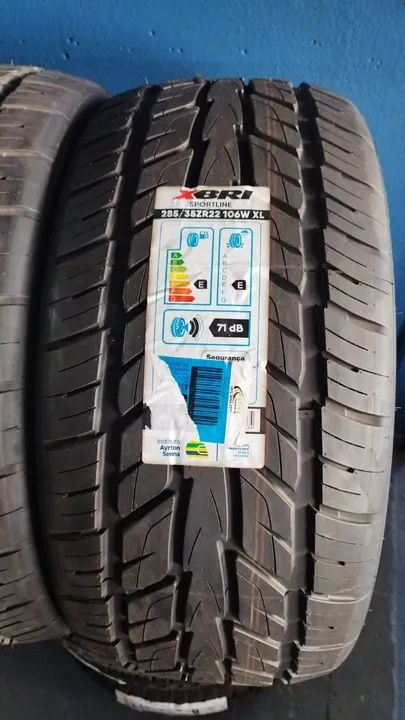 (2undisp) Kit 2 Pneus aro 22 medida 285/35r22 marca XBRI (original) - Foto 2