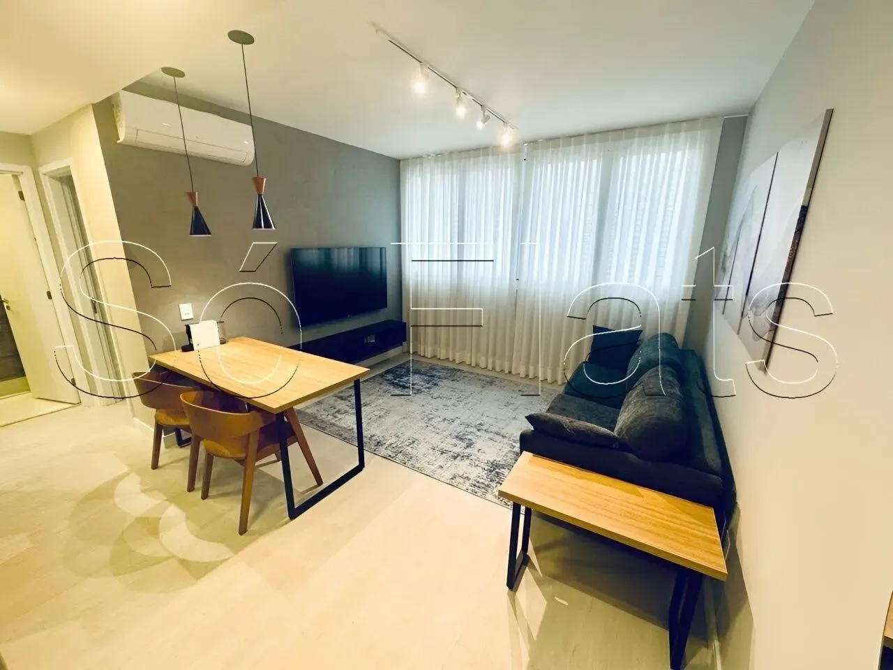 Studio Extension Berrini, flat disponível para locação contendo 38m², 1 dormitório e 1 vag