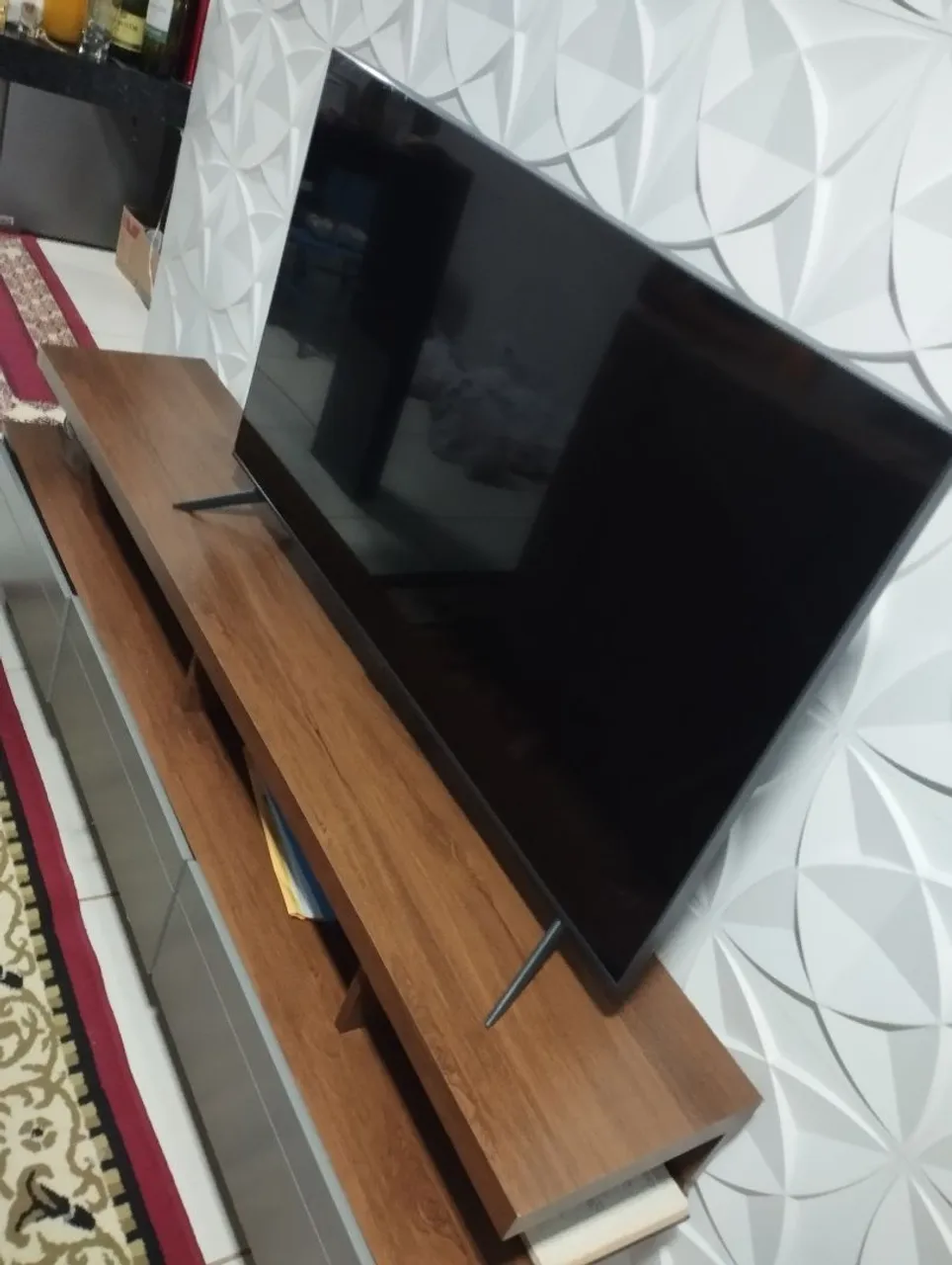 TV LED 55 SAMSUNG COM DISPLAY QUEBRADO