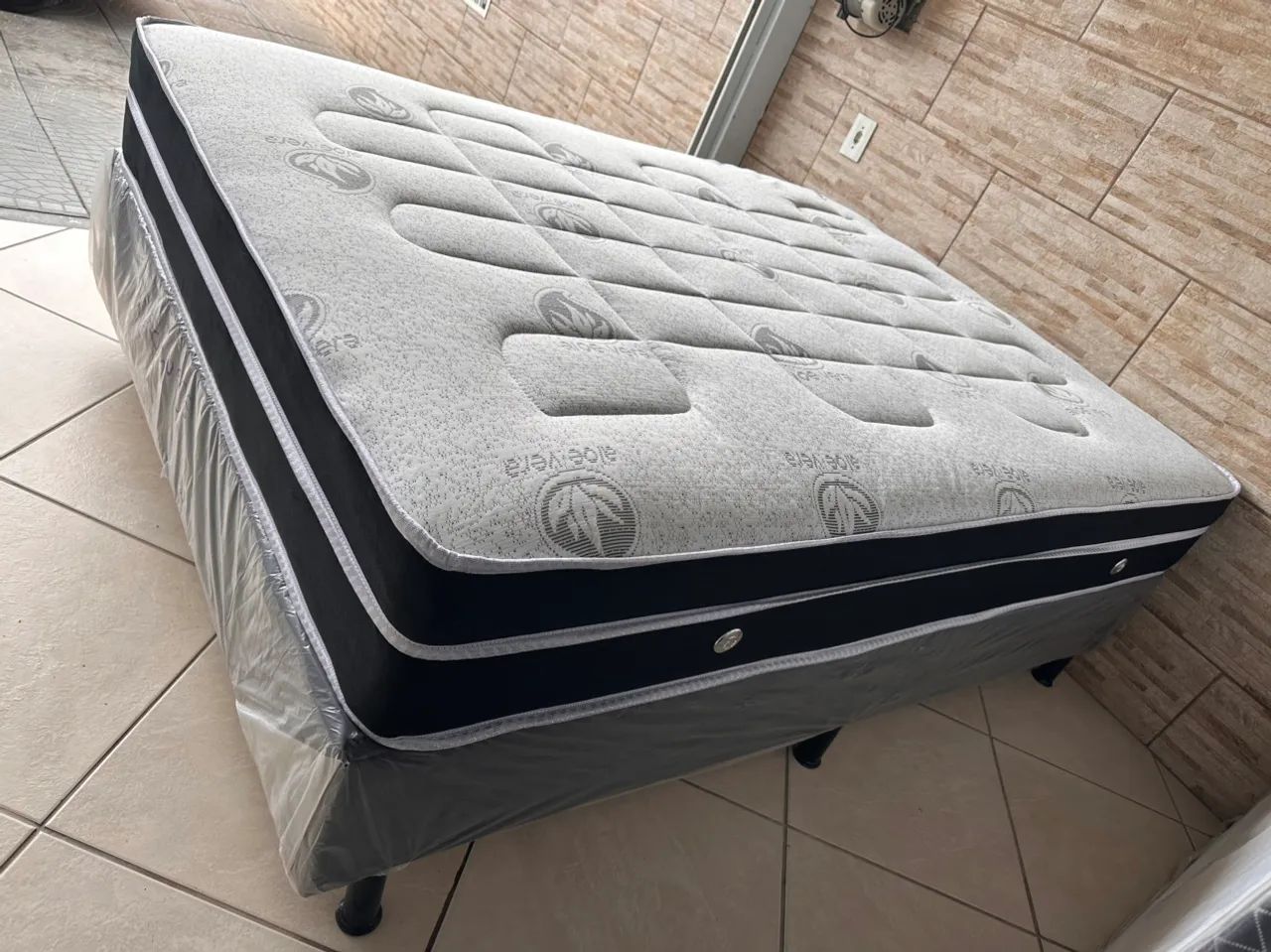 Cama box casal direto de fábrica novo entrego  - Foto 2