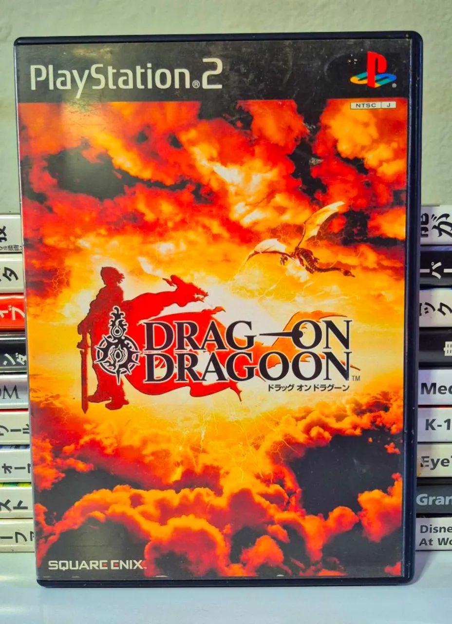 Jogo Ps2 - Drag-on Dragoon - Japonês Completo Original - Jogos de
