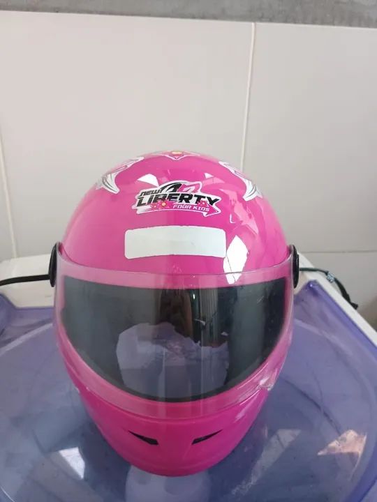 Capacete de Motociclista Liberty infantil. - Foto 4