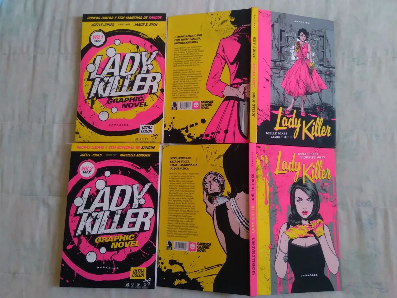 HQS DARKSIDE LADY KILLER VOLUMES 1 E 2
