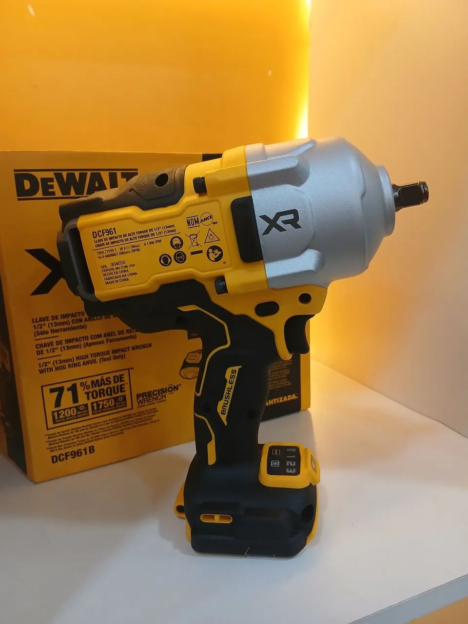 Chave de Impacto de Alto Torque Dewalt XR - Foto 2