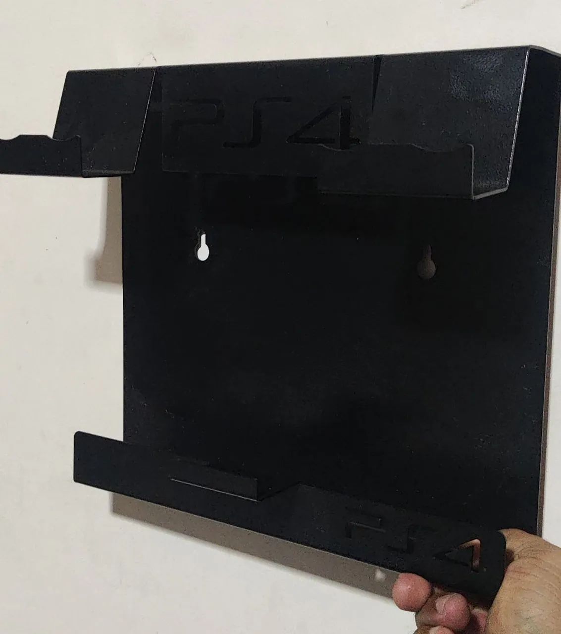 Suporte Playstation 4 slin de parede personalizado em Aço galvanizado 