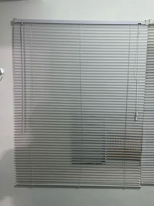 Persianas Branca 1,0m x 1,3m (Kit com 2 persianas) - Foto 3