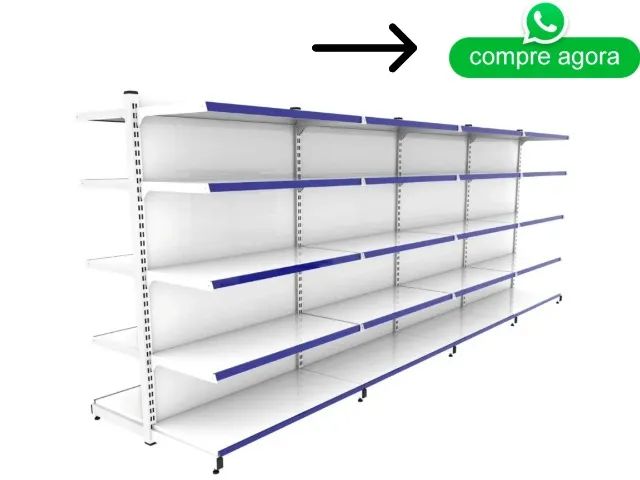 Gondola de Centro Polar para Supermercado