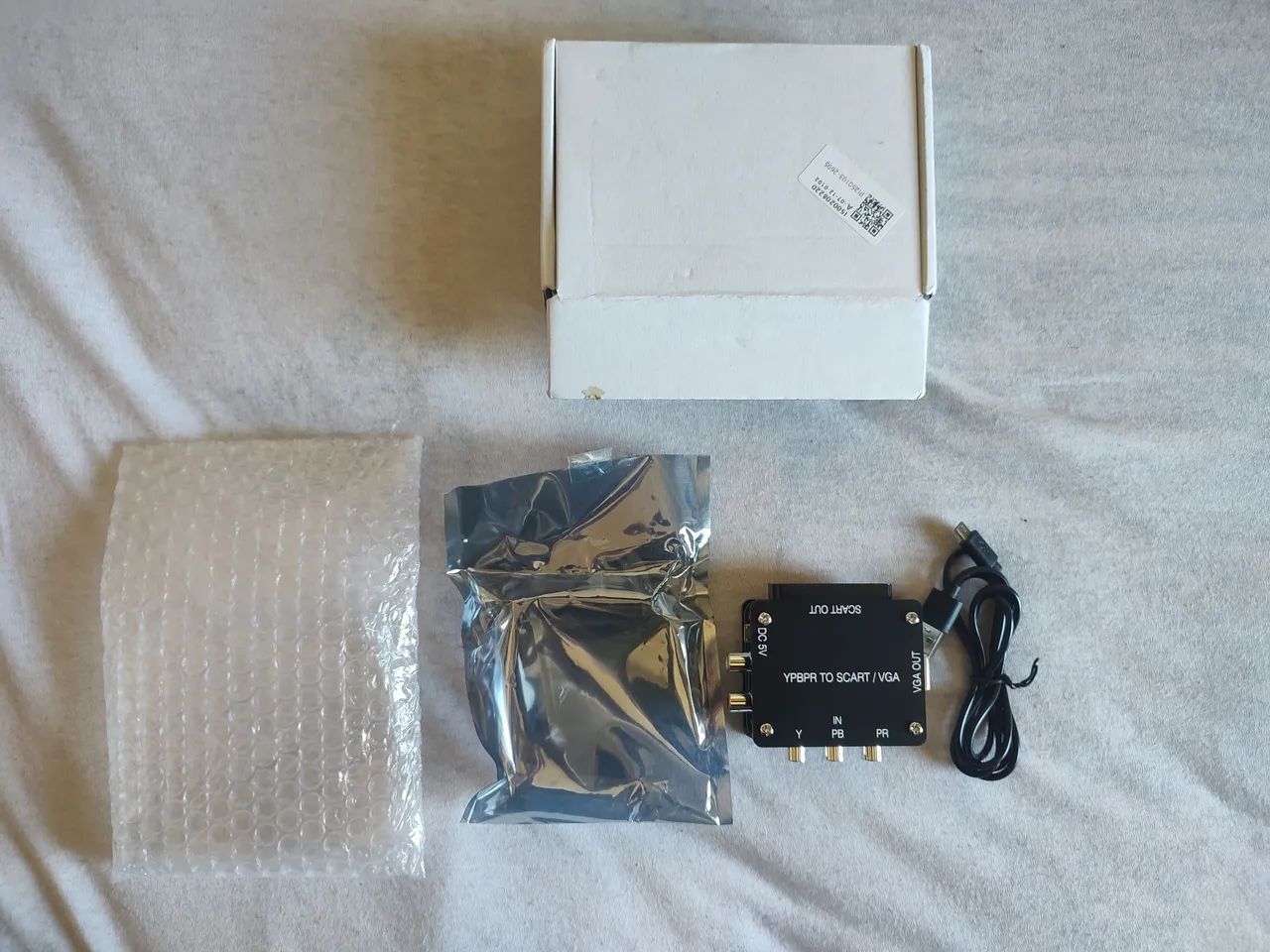 Conversor de Video Componente (YPBPR) para Scart/VGA