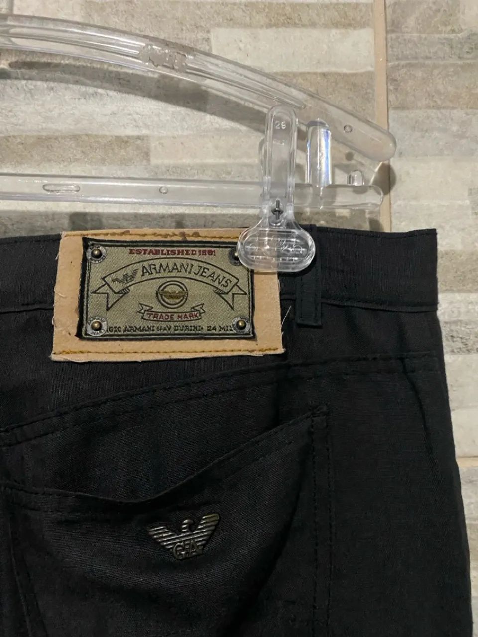 Calça Jeans Masculina Armani Jeans 46 - Foto 3