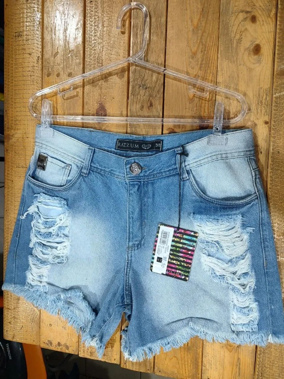 SHORT RAZZUM TAMANHO 38 VALOR 39,99