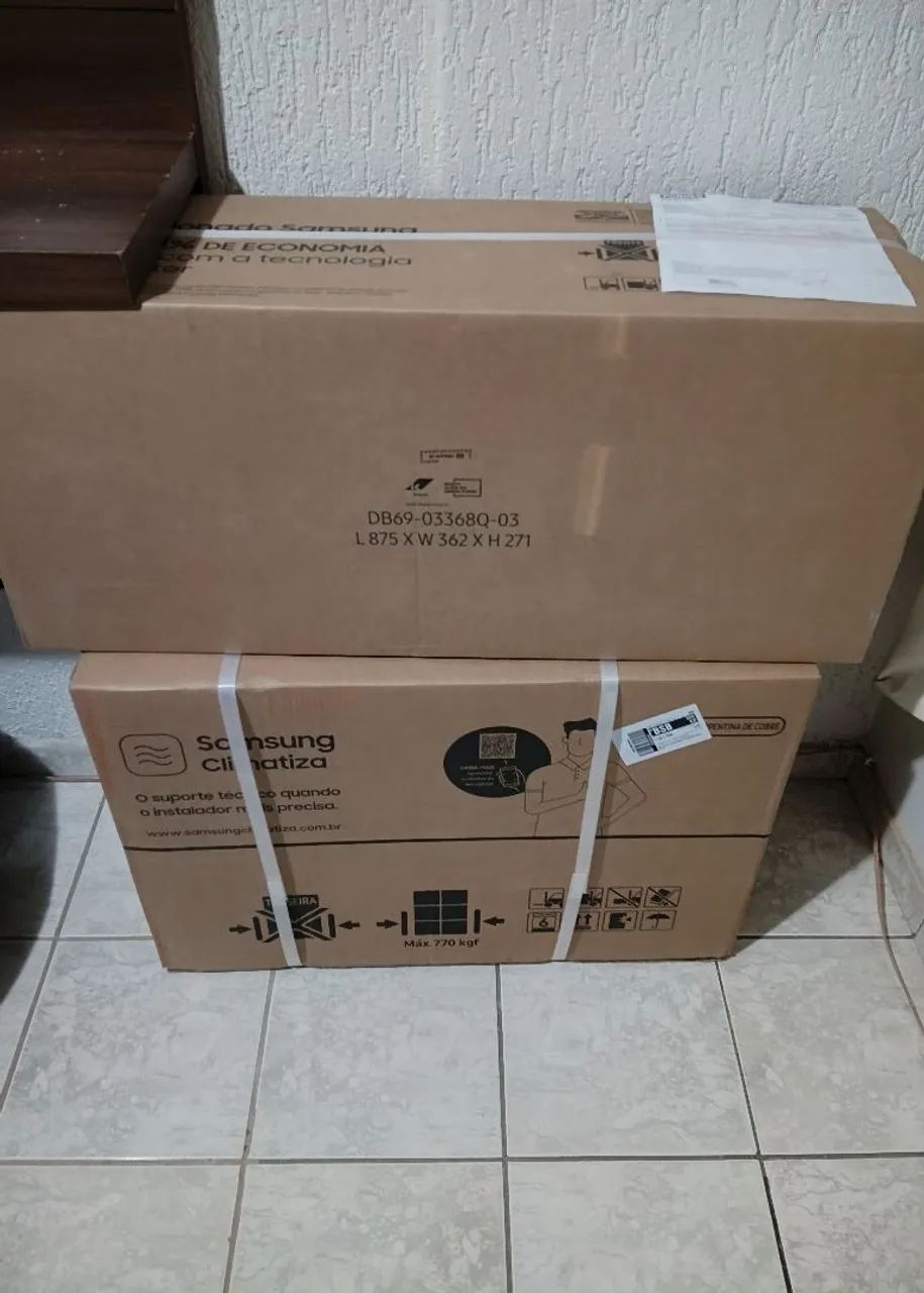 Ar Condicionado Split Samsung 12000 BTUs wind free invert - Foto 3