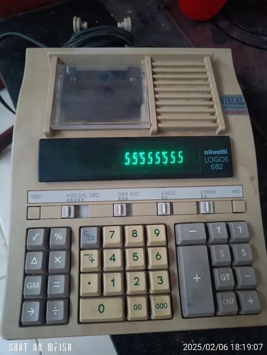 Vendo calculadora Olivetti antiga  - Foto 3