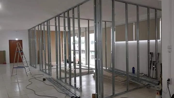 divisórias de gesso, drywall - Foto 4