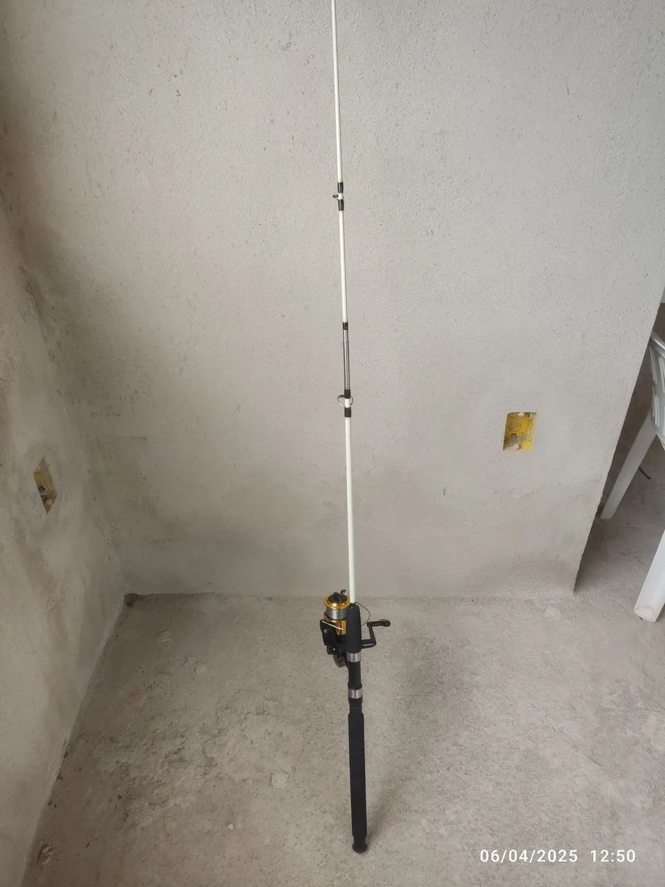 Vara de pesca e molinete ultraligt novo - Foto 2