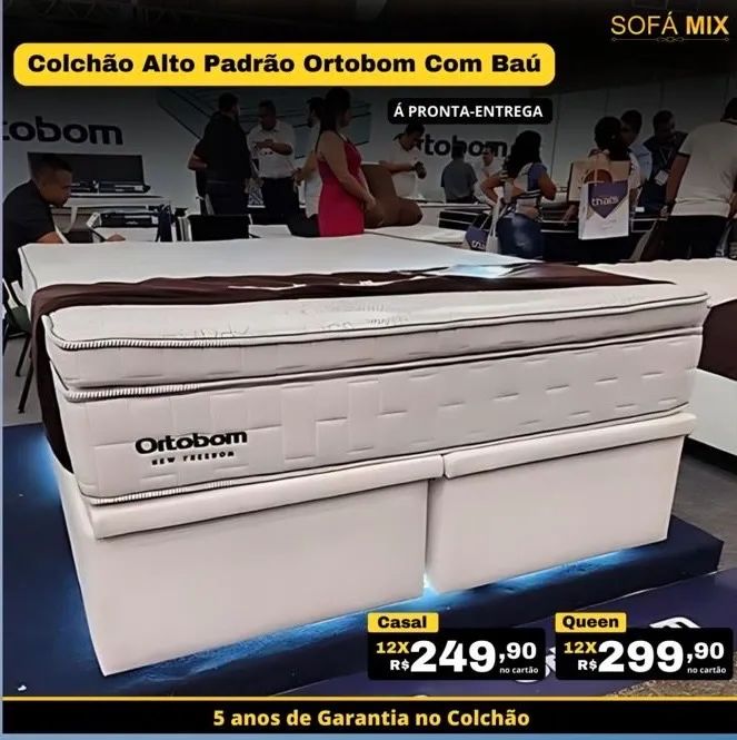 Colchão casal molas ensacadas  - Foto 3