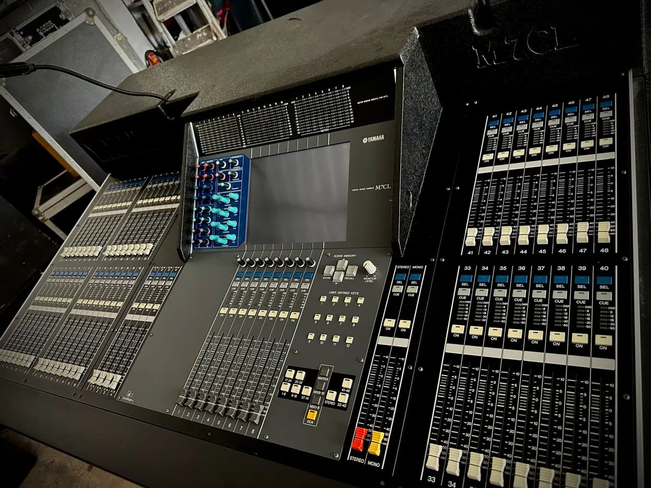Yamaha M7CL ZERO!!! Com case e meter bridge. - Foto 3